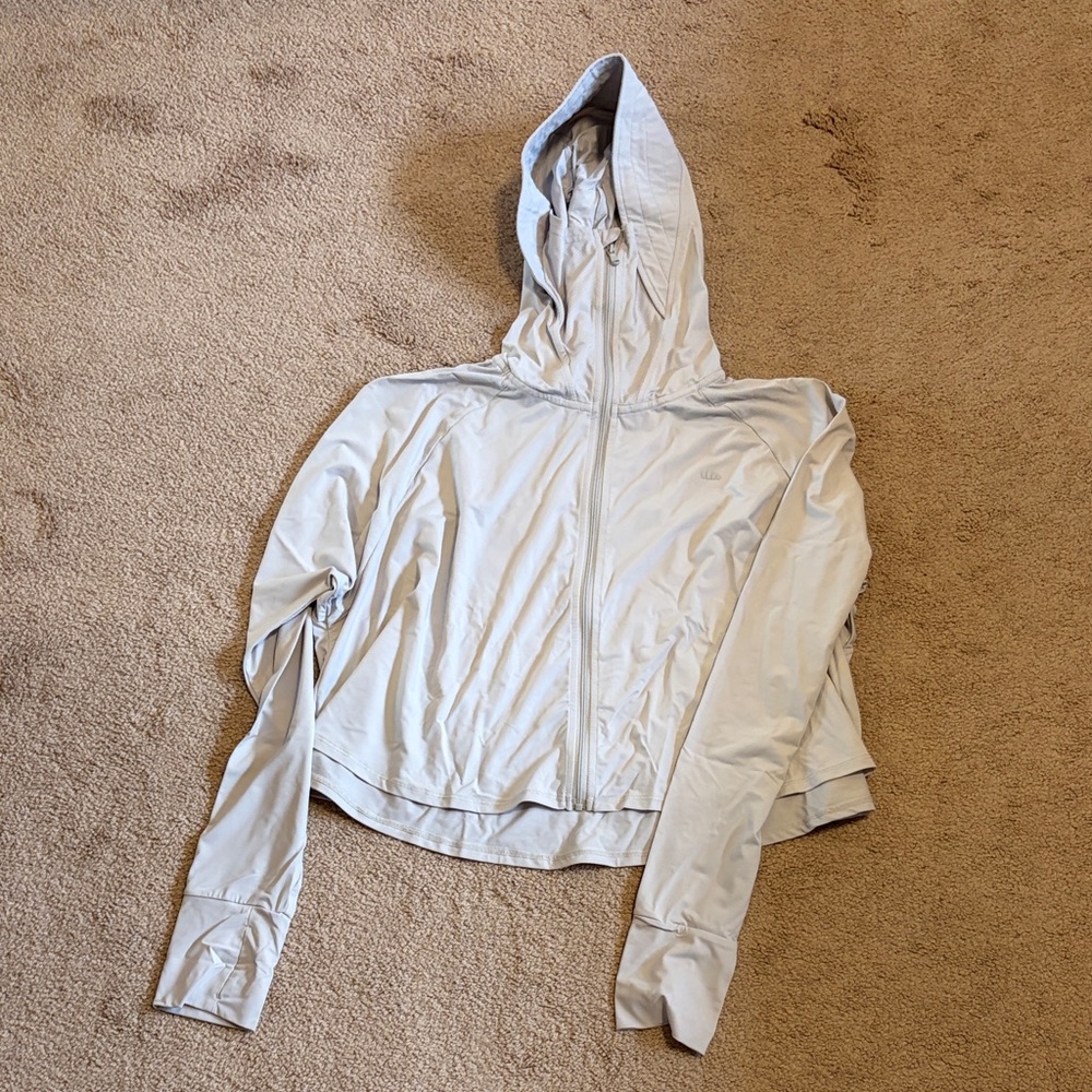 Beneunder Light Gray Hooded Jacket
